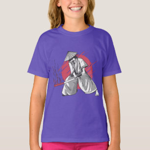 Camiseta Samurai Warrior Hits com Katana