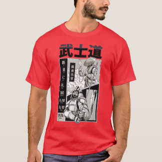 Camiseta Samurai Warrior Japonês Cultura Japão Ninja Samur