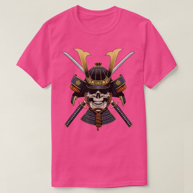 Camiseta Samurai Warrior Japonês Edgy Streetwea (Frente do Design)