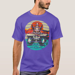 Camiseta Samurai Warrior Japonês Retro (2)