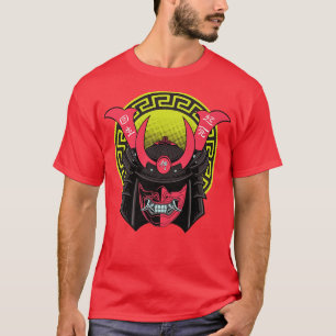 Camiseta Samurai Warrior Mask Graphic (2)