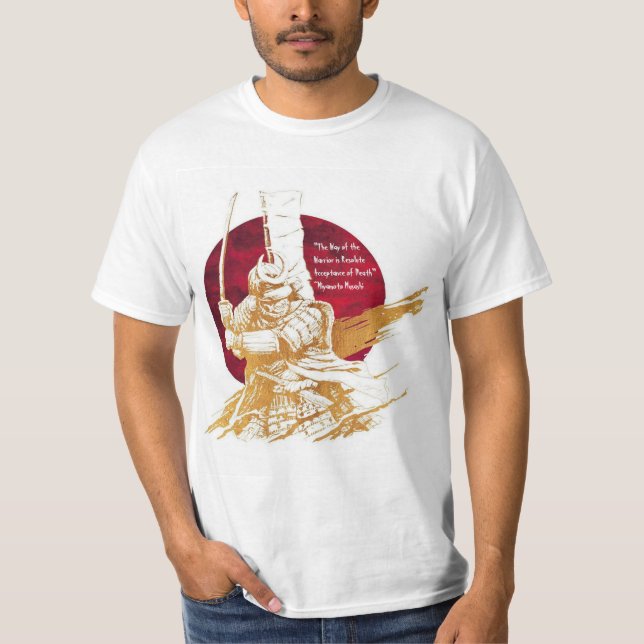 Camiseta Samurai Warrior T-Shirt (Frente)
