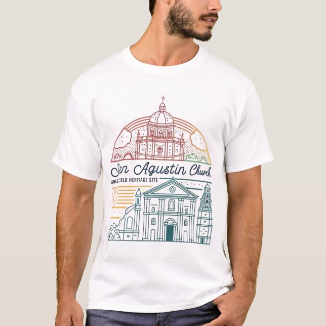 Camiseta San Agustin Church (Frente)