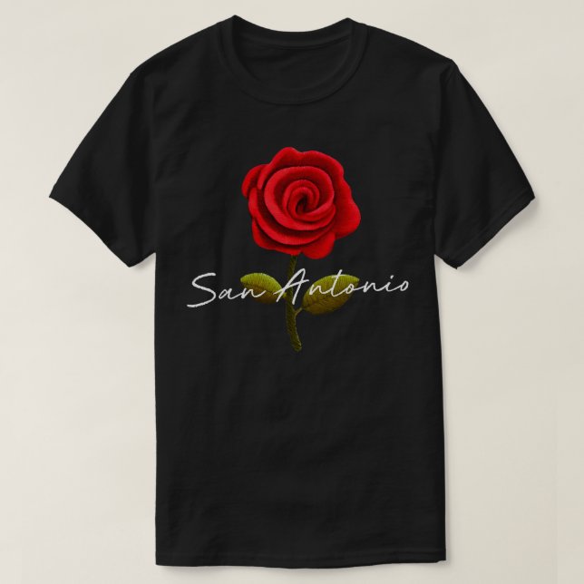 Camiseta San Antonio Rosa (Frente do Design)