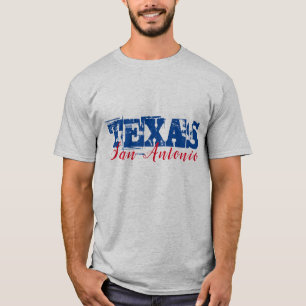 Camiseta San Antonio Texas Fonte Dupla