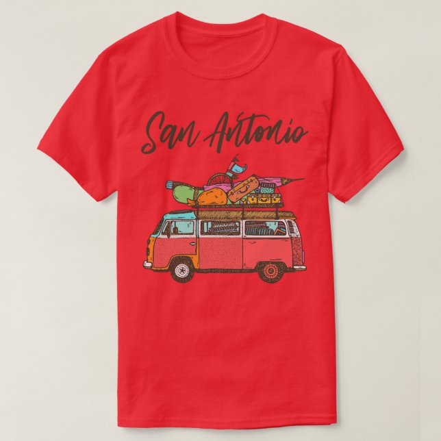 Camiseta San Antonio Trip (Frente do Design)