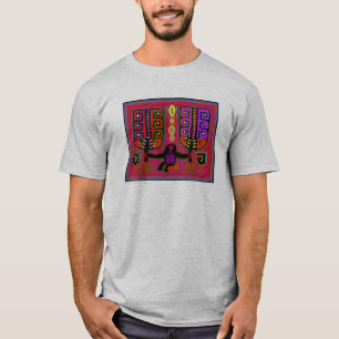 Camiseta San Blas Kuna Man com ventiladores