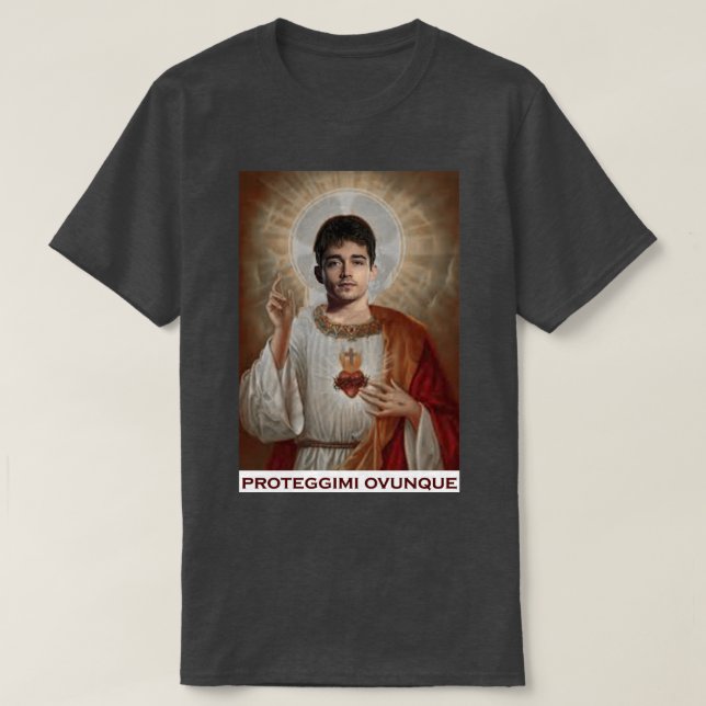 Camiseta San Charles Leclerc (Frente do Design)