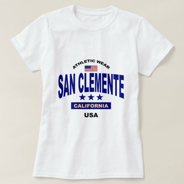 Camiseta San Clemente Califórnia (Frente do Design)