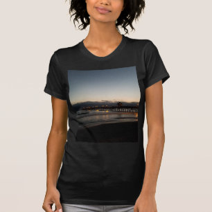 Camiseta San clemente pier night time oceano california