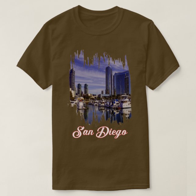 Camiseta san diego 2 (Frente do Design)