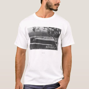 Camiseta San Diego, baía de CA e cidade do Point Loma