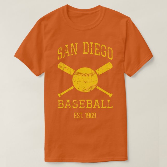 Camiseta San Diego Baseball Team I (Frente do Design)