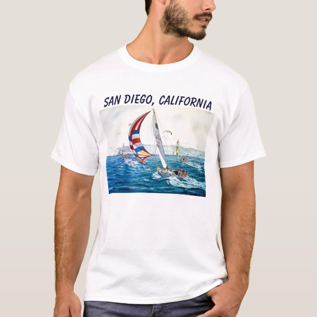 CAMISETA SAN DIEGO, CALIFÓRNIA (Frente)