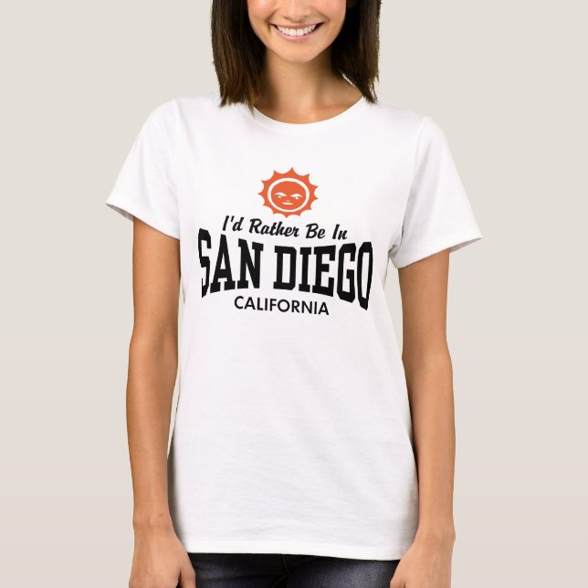Camiseta San Diego California (Frente)