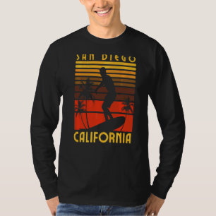 Camiseta San Diego California Beach Surf Férias Vi