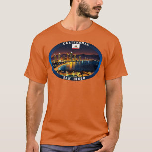Camiseta San Diego California Viagem TSirt
