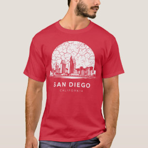 Camiseta San Diego Cidade Califórnia engraçado