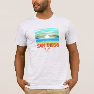 Camiseta San Diego Design - Bella+Canvas Jersey Manga Curta
