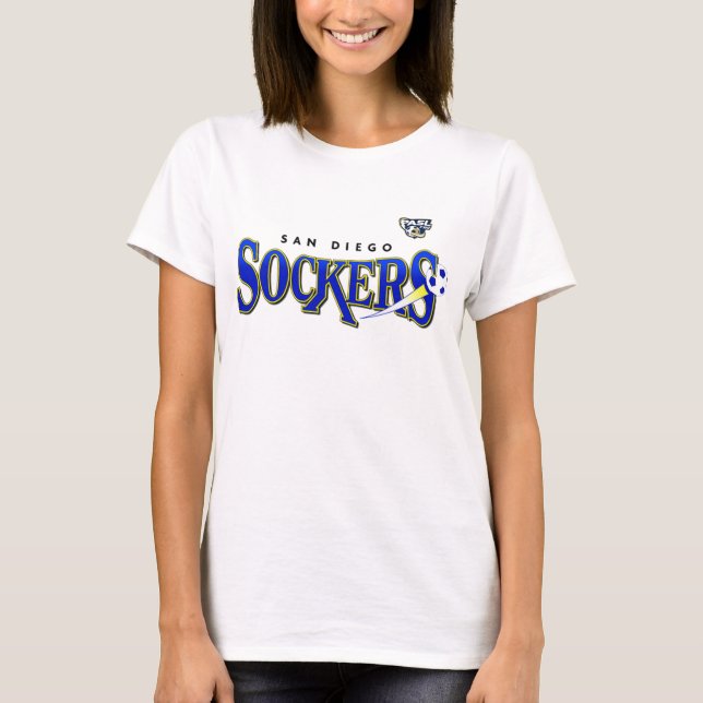 Camiseta San Diego Sockers - PASL-Pro parte superior dos (Frente)