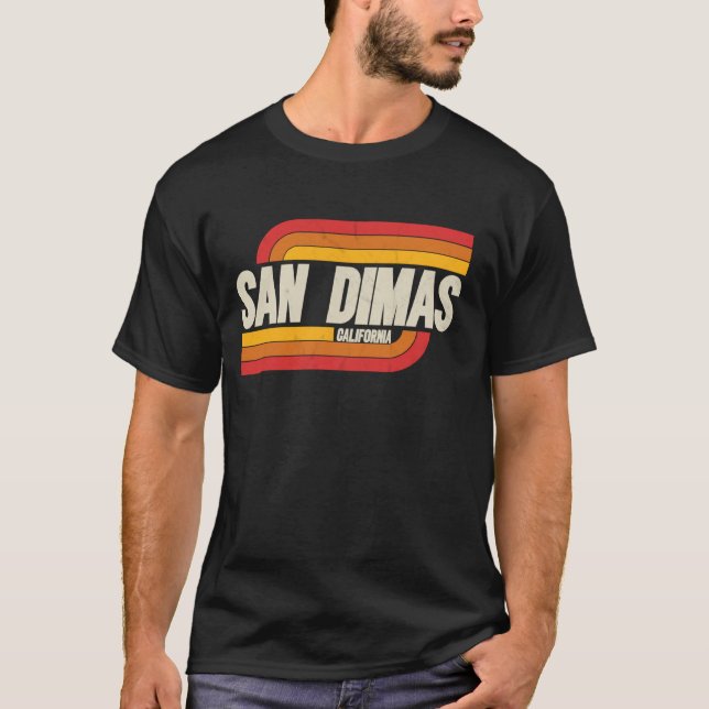 Camiseta San Dimas CA Lembrança Antiga (Frente)