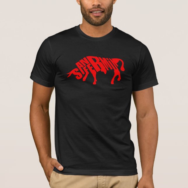 Camiseta San Fermin Bull - Running of the Bulls Pamplona (Frente)