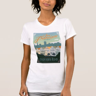 Camiseta San Francisco, CA - Carteira Postal