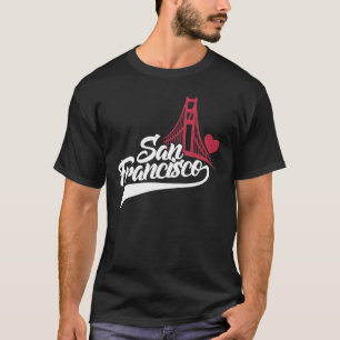 Camiseta San Francisco California Bridge Ca Usa Viagem