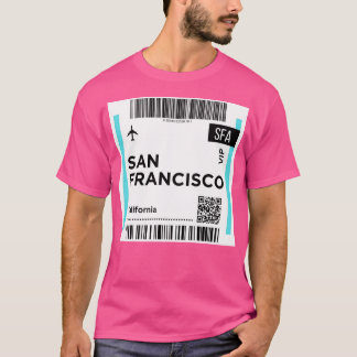 Camiseta San Francisco California Usa Joseboard Pass