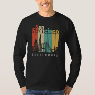 Camiseta San Francisco California Vintage Beach City Summer