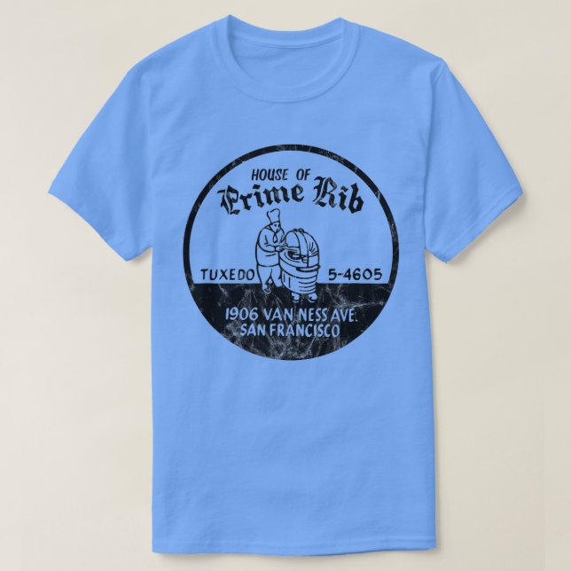 Camiseta San Francisco California Vintage Restauration Bar  (Frente do Design)