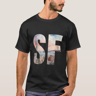 Camiseta San Francisco Iconic Sf Bay Bridge Bay Area Ci