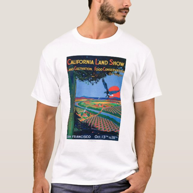 Camiseta San Francisco, mostra de CaliforniaLand (Frente)