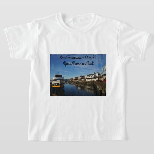 Camiseta San Francisco Pier 39 #6 T-shirt (Postura )
