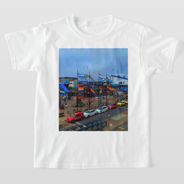 Camiseta San Francisco Pier 39 Orgulho #1 T-shirt (Postura )