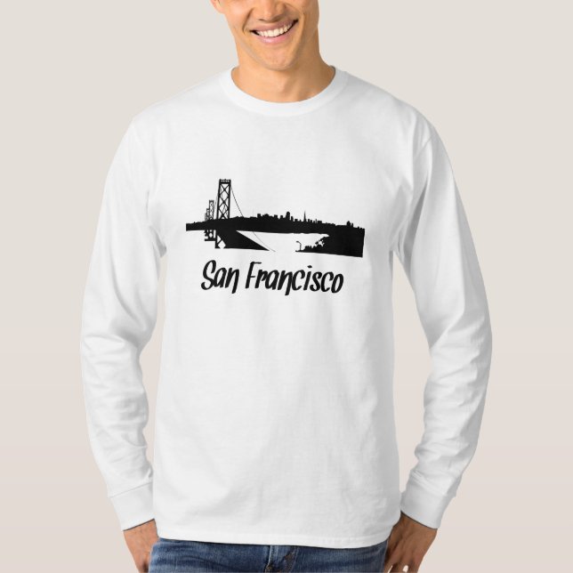 Camiseta San Francisco Unisex Long Sleeve Tee (Frente)