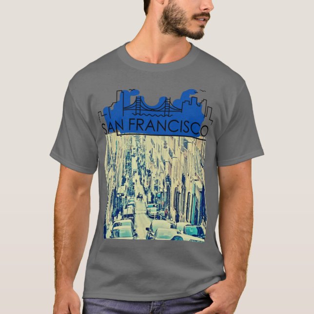 Camiseta San Fransisco vintage (Frente)