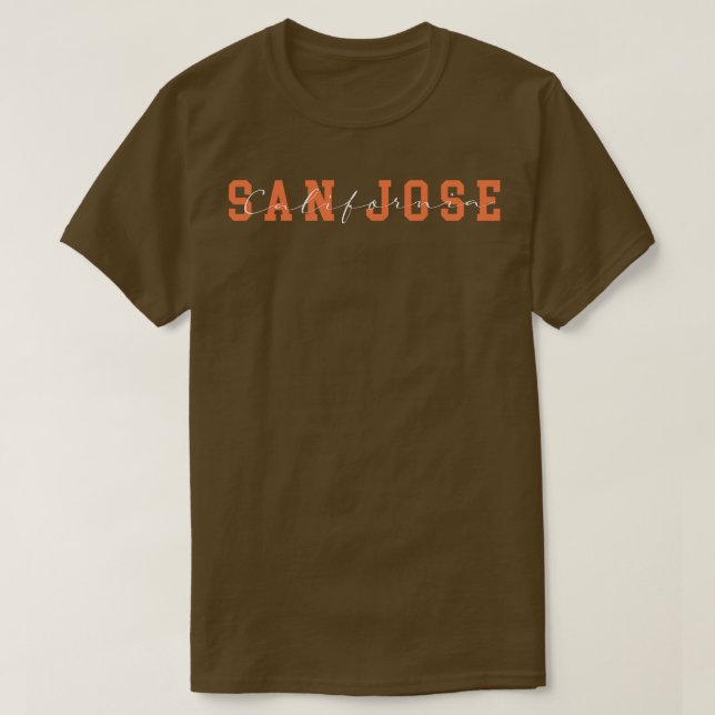 Camiseta San Jose (Frente do Design)