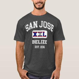 Camiseta San Jose Belize XXL design atlético 1