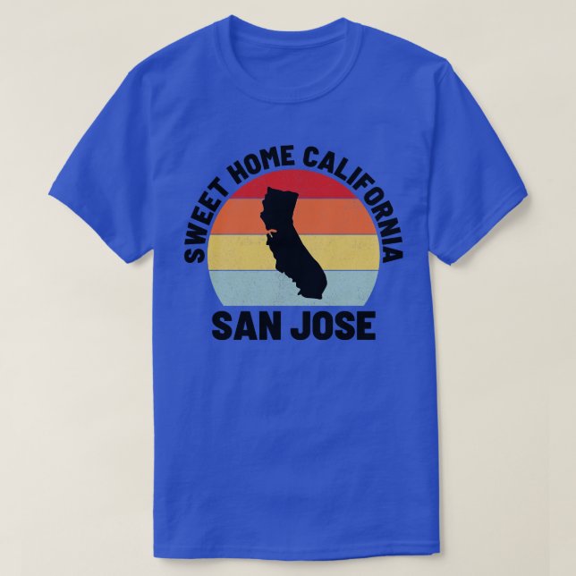 Camiseta San Jose California 11 (Frente do Design)