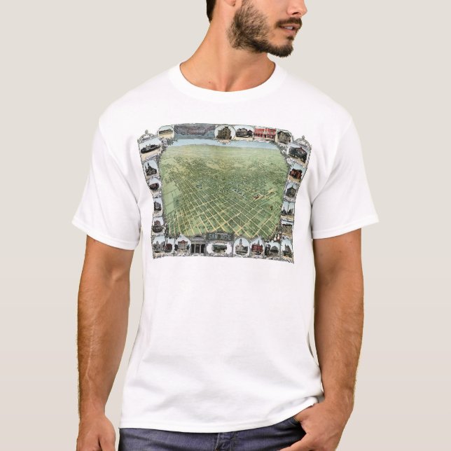 Camiseta San Jose, Califórnia - 1901 (Frente)
