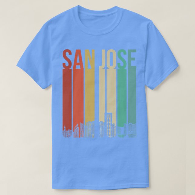 Camiseta San Jose California Flag Nem Cal Bear Bay Area (Frente do Design)