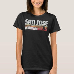 Camiseta San Jose California Retro Style Vintage 70s 80s 90