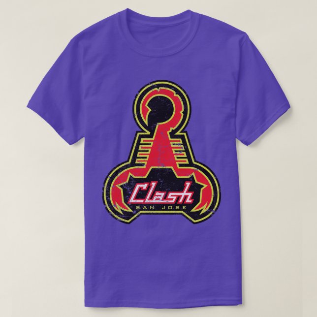 Camiseta San Jose Clash (Frente do Design)