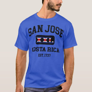 Camiseta San Jose Costa Rica XXL design atlético