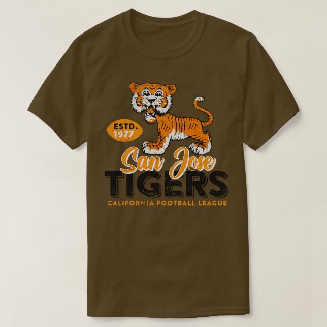 Camiseta San Jose Tigers (Frente do Design)