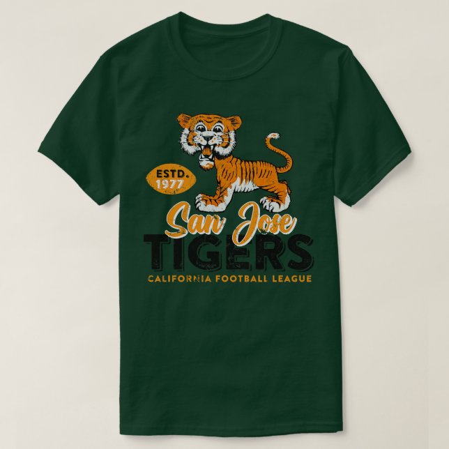 Camiseta San Jose Tigers (Frente do Design)