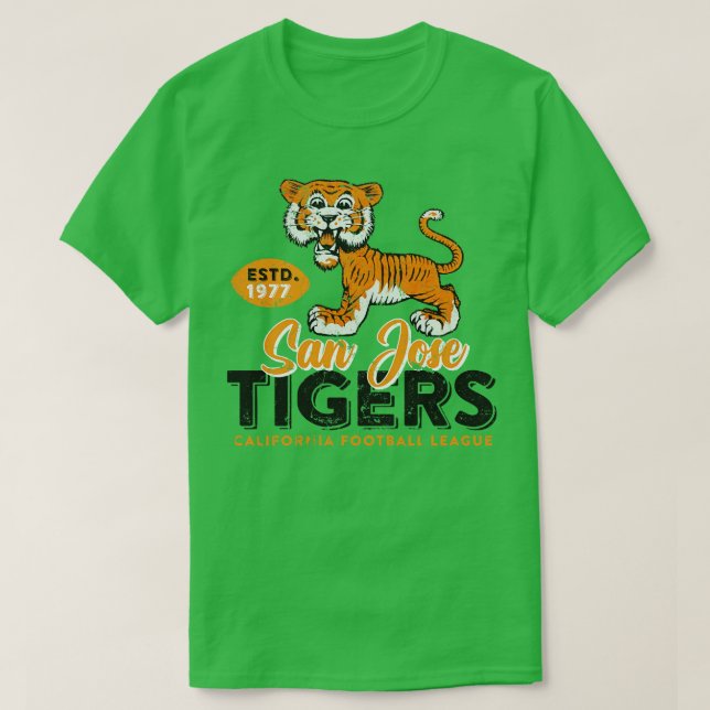 Camiseta San Jose Tigers (Frente do Design)