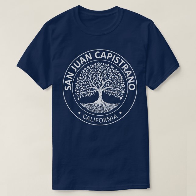 Camiseta San Juan Capistrano (Frente do Design)