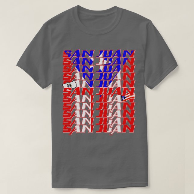 Camiseta San Juan Cascade texto 2 (Frente do Design)